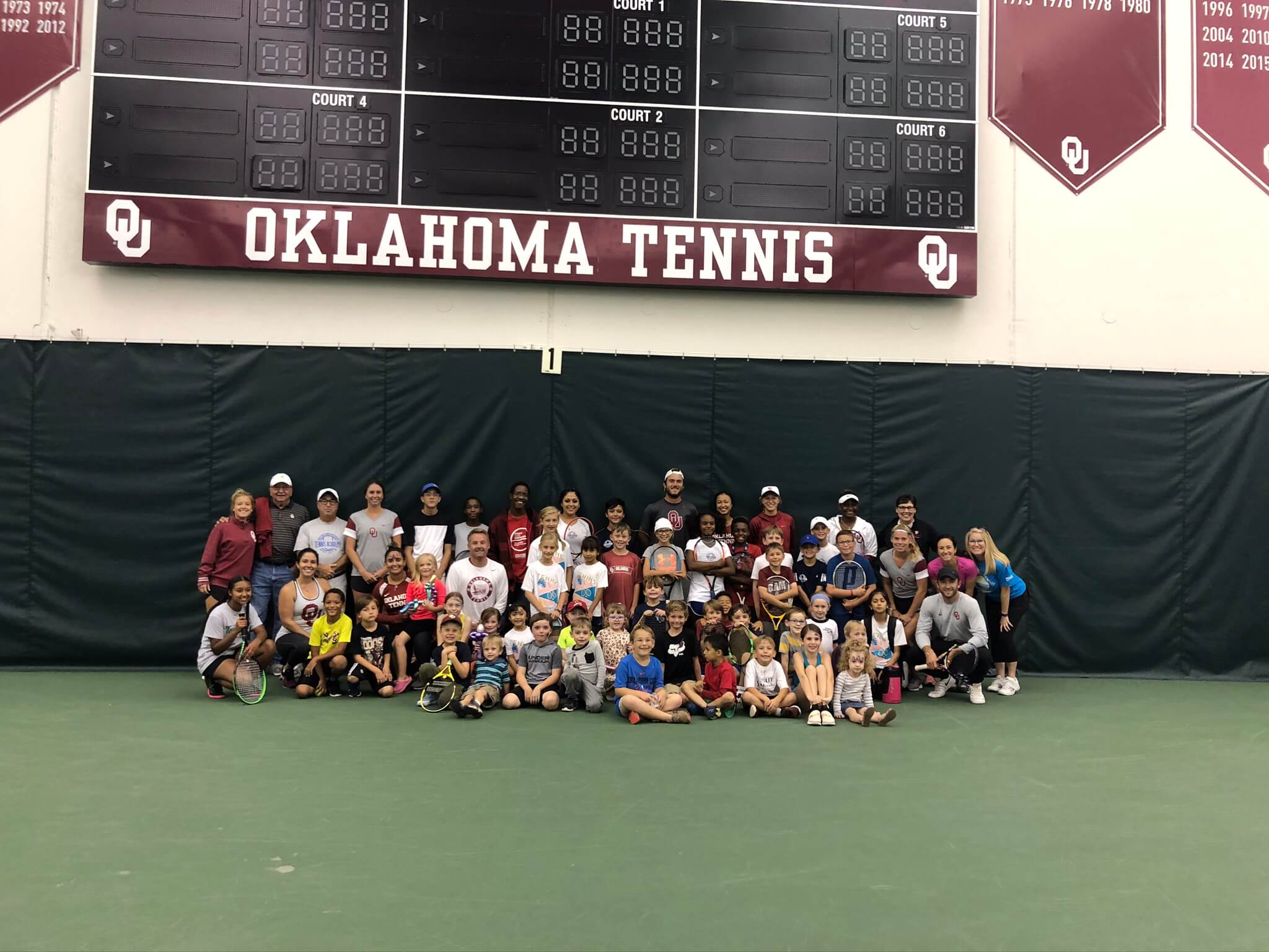 CLINIC PAGE (Norman, OK) 2019 Oklahoma Tennis Hall of Fame Clinic in Norman, OK
(Cleveland County)