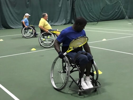 Santa Fe Family Life Center Wheelchair Tennis Clinic, OKC