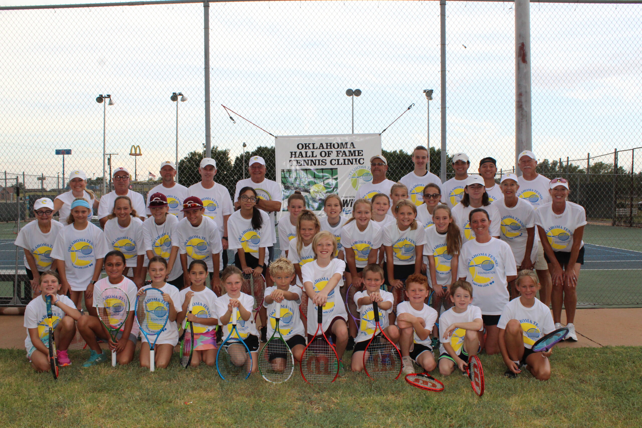 2022 Oklahoma Hall of Fame Tennis Clinic in Clinton, OK (Custer, Washita, and Beckham Counties)