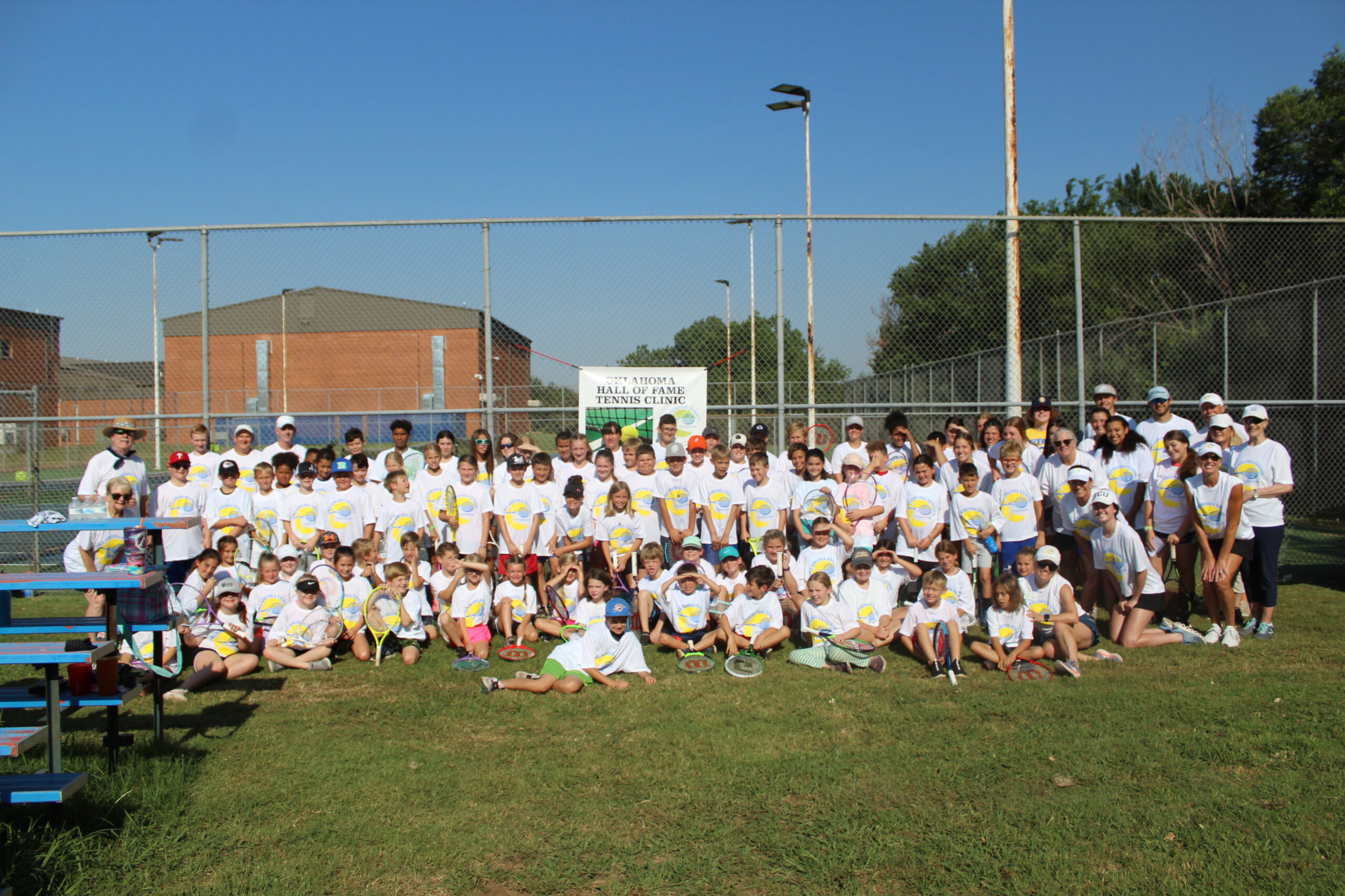 2022 Oklahoma Tennis Hall of Fame Clinic in Guthrie, OK 
(Logan County)