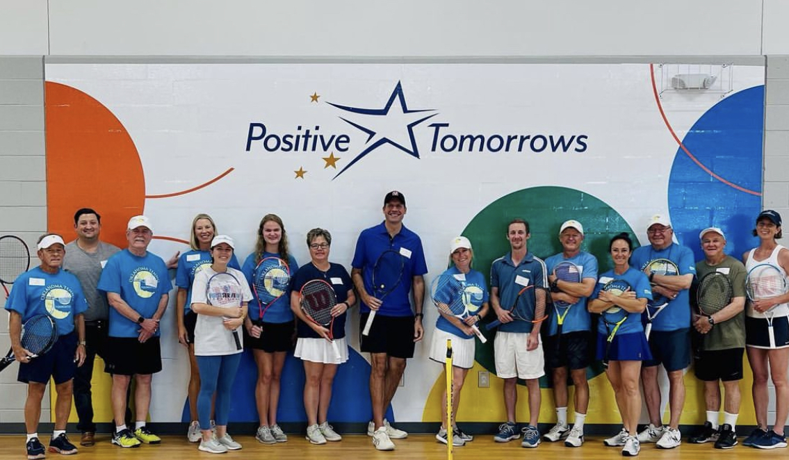 2021 Oklahoma Hall of Fame Tennis Clinic at Positive Tomorrows (Oklahoma County)