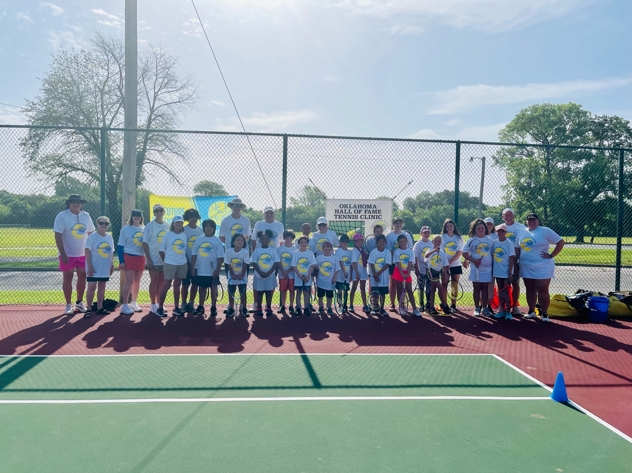 2022 Oklahoma Hall of Fame Tennis Clinic in Okmulgee, OK (Okmulgee County)